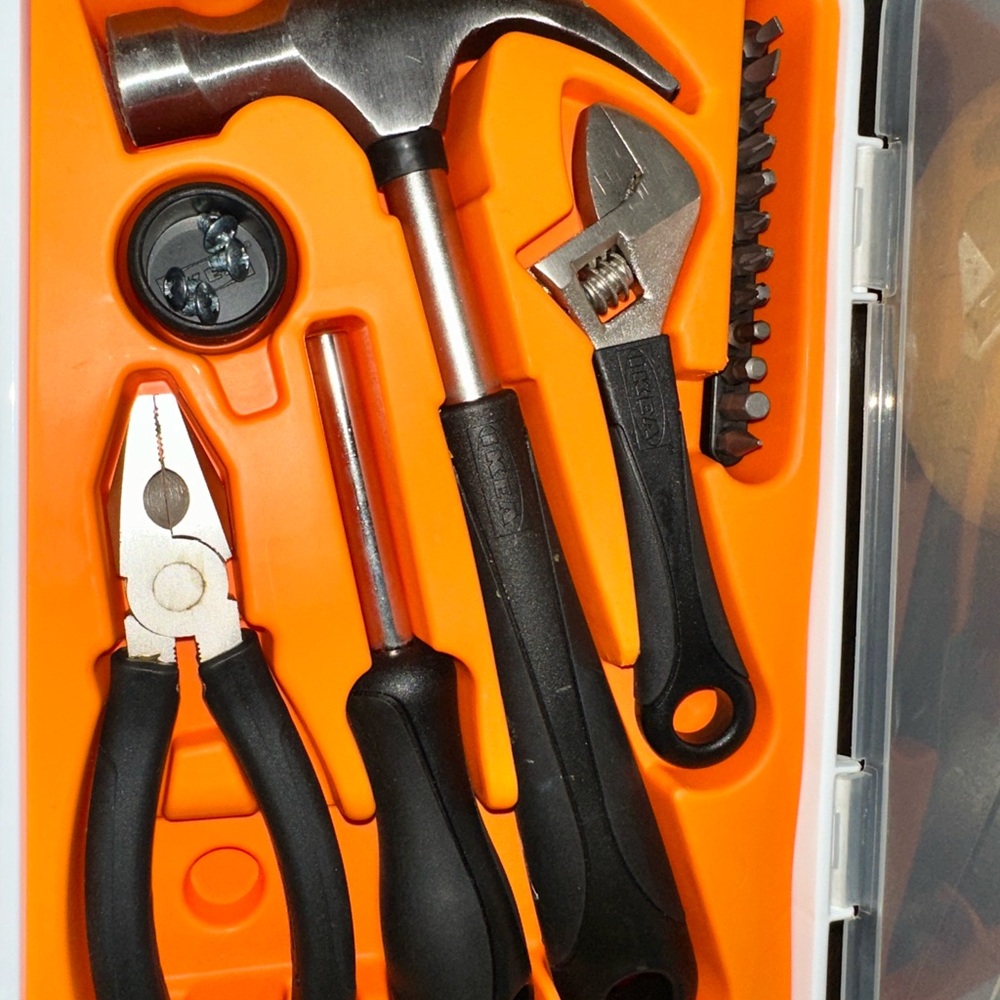 Lowe’s Orange and Black Tool Set